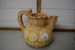Castle Hevingham pottery jug