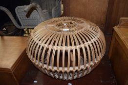 A rattan stool