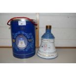 Bells Old Scotch Whisky Queen Mother 90th Birthday decanter, in case