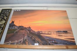 Photographic print of Cromer on canvas