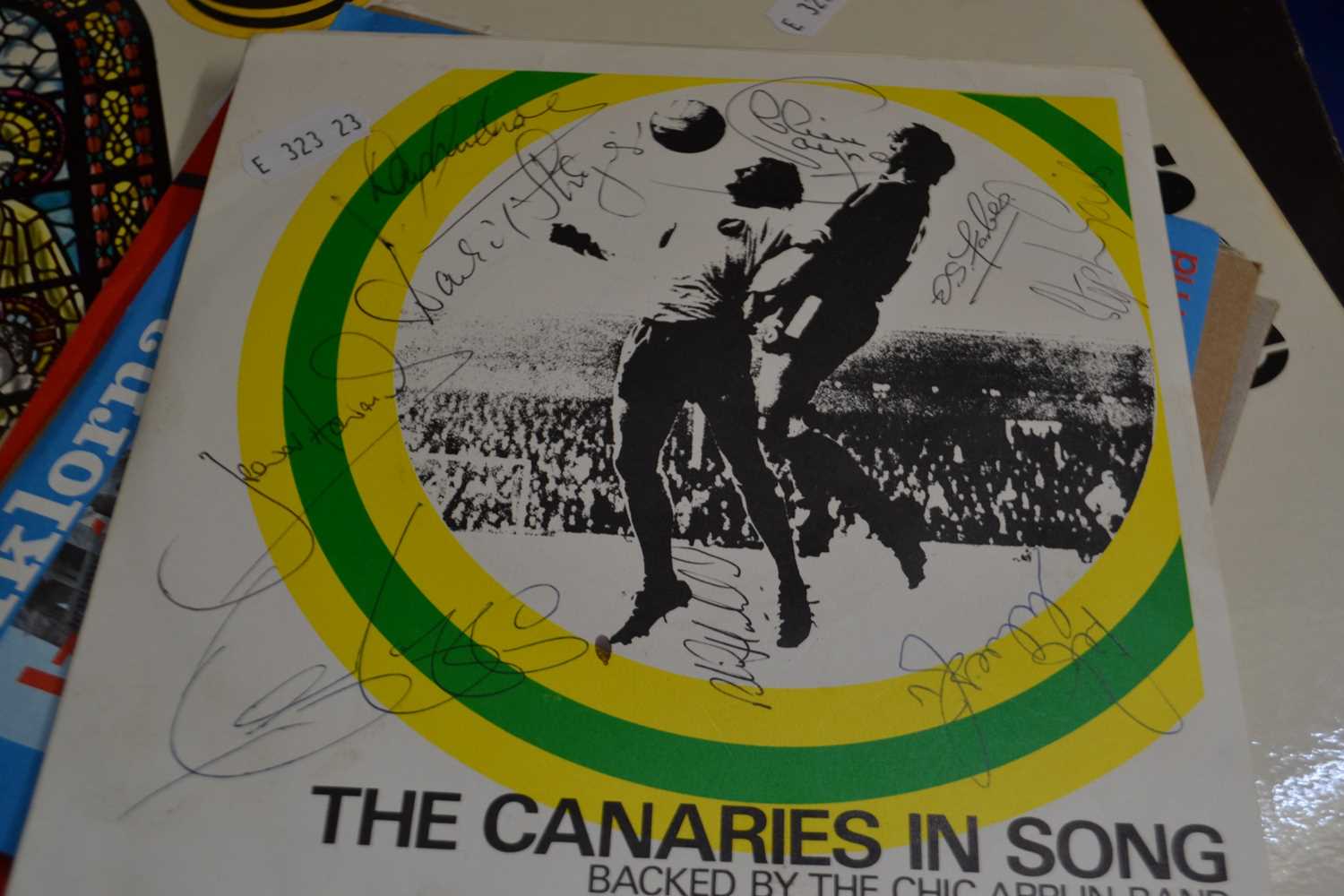 Quantity of 33 rpm records and small number of singles to include "The Canaries in Song" - Norwich - Image 2 of 2