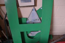 Quantity of large green composite panel lettering