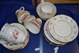 Quantity of Queen Anne tea wares