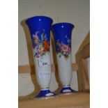 Pair of spill vases