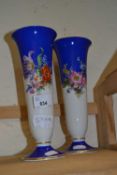 Pair of spill vases