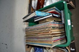 Quantity of assorted LPs and hardback books