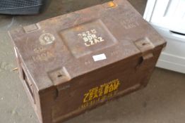 A munitions box