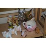 Mixed Lot: Assorted pig figurines