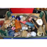 Mixed Lot: Glass ware, ceramics, trinket boxes, candlesticks etc