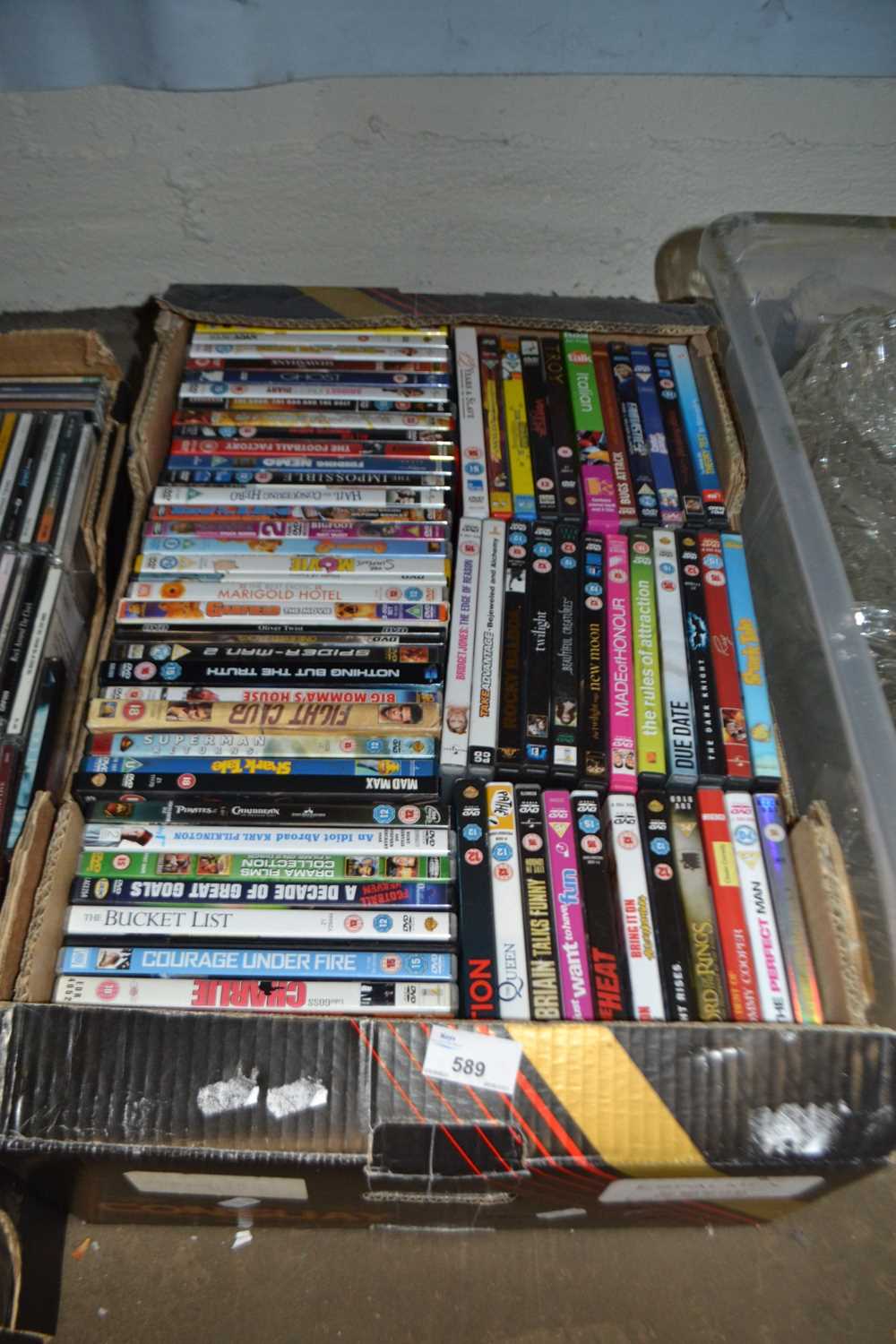 Quantity of assorted DVD's