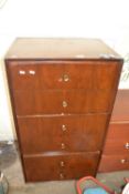 A six drawer chest of drawers, approx 61cm wide