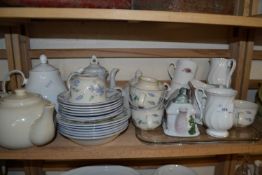 Collection of various tea wares