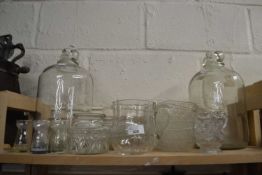 Quantity of various glass wares