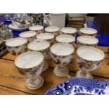 Set of Royal Crown Derby Old Avesbury goblets