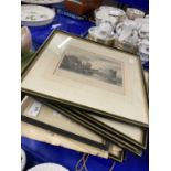 Collection of mixed pictures to include a selection of 19th Century engravings of views of Norwich
