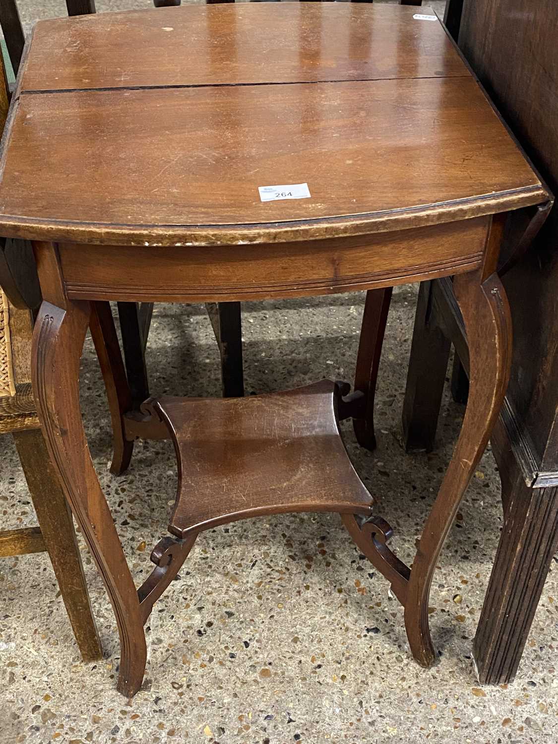 Small Edwardian drop leaf table