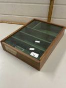 Small table top display cabinet