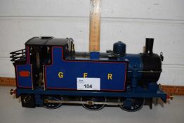 Model railway engine, 1 gauge.