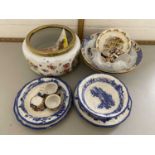 Mixed Lot: Various assorted ceramics to include Royal Doulton Norfolk pattern, Bunnykins plates,