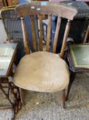 Elm seated kitchen chair