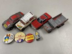 Mixed Lot: Vintage toy cars