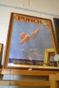 Framed Punch Summer No 1924 poster