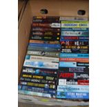 One box of paperback books