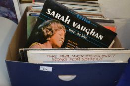 Quantity of assorted LPs to include Sarah Vaughan, Frank Sinatra, Ike & Tina Turner, Steve Winwood