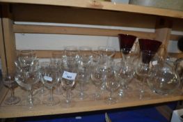 Mixed Lot: Various assorted drinking glasses