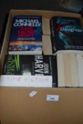 One box of crime fiction