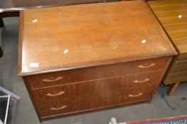 Three drawer chest of drawers