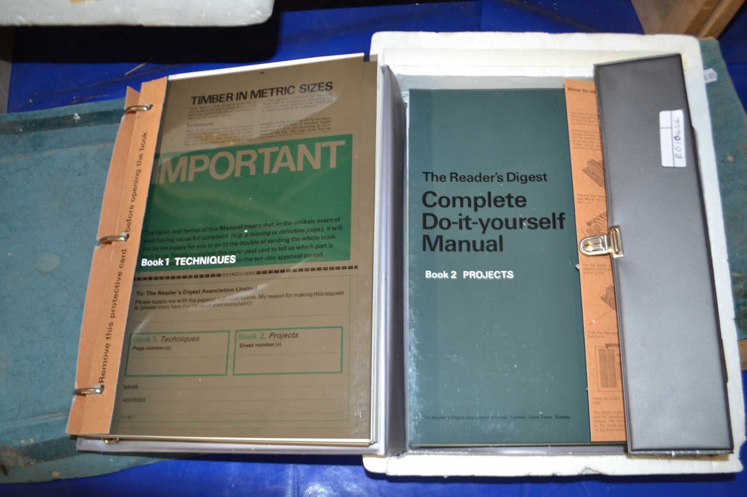 Readers Digest Complete DIY manual and other items