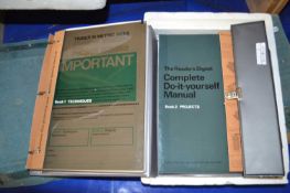 Readers Digest Complete DIY manual and other items