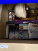 Mixed Lot: Assorted DVD's, portable games board and others