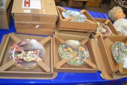 Collection of flower fairy plates