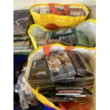 A large quantity of assorted CDs, DVD's PS3, Wii games and others