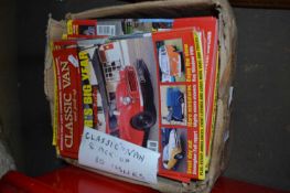 One box of Classic Van magazines
