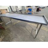 Aluminium catering table