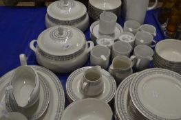 Quantity of Royal Doulton Fontana tea and table wares