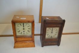 Two early 20th Century mantel clocks