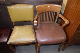 Elbow chair and a single dining chair