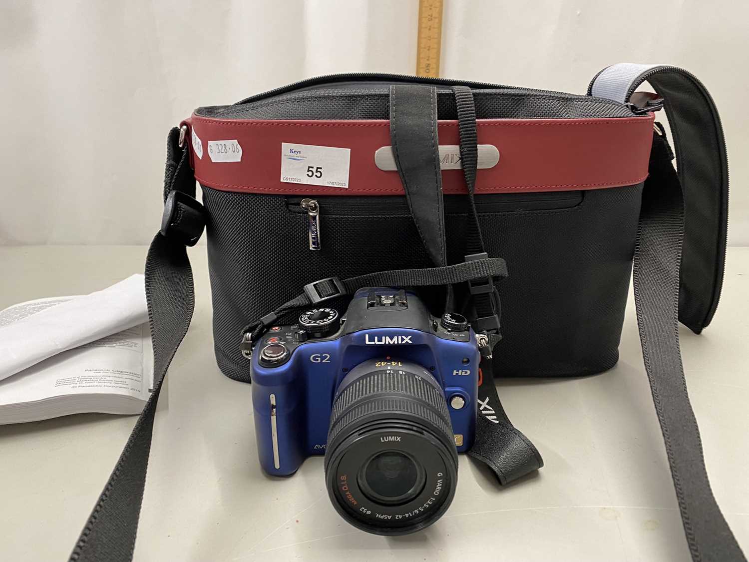 Panasonic Lumix G2 digital camera and accessories