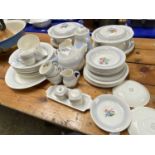 Quantity of Mid Winter floral decorated tea, coffee and table wares