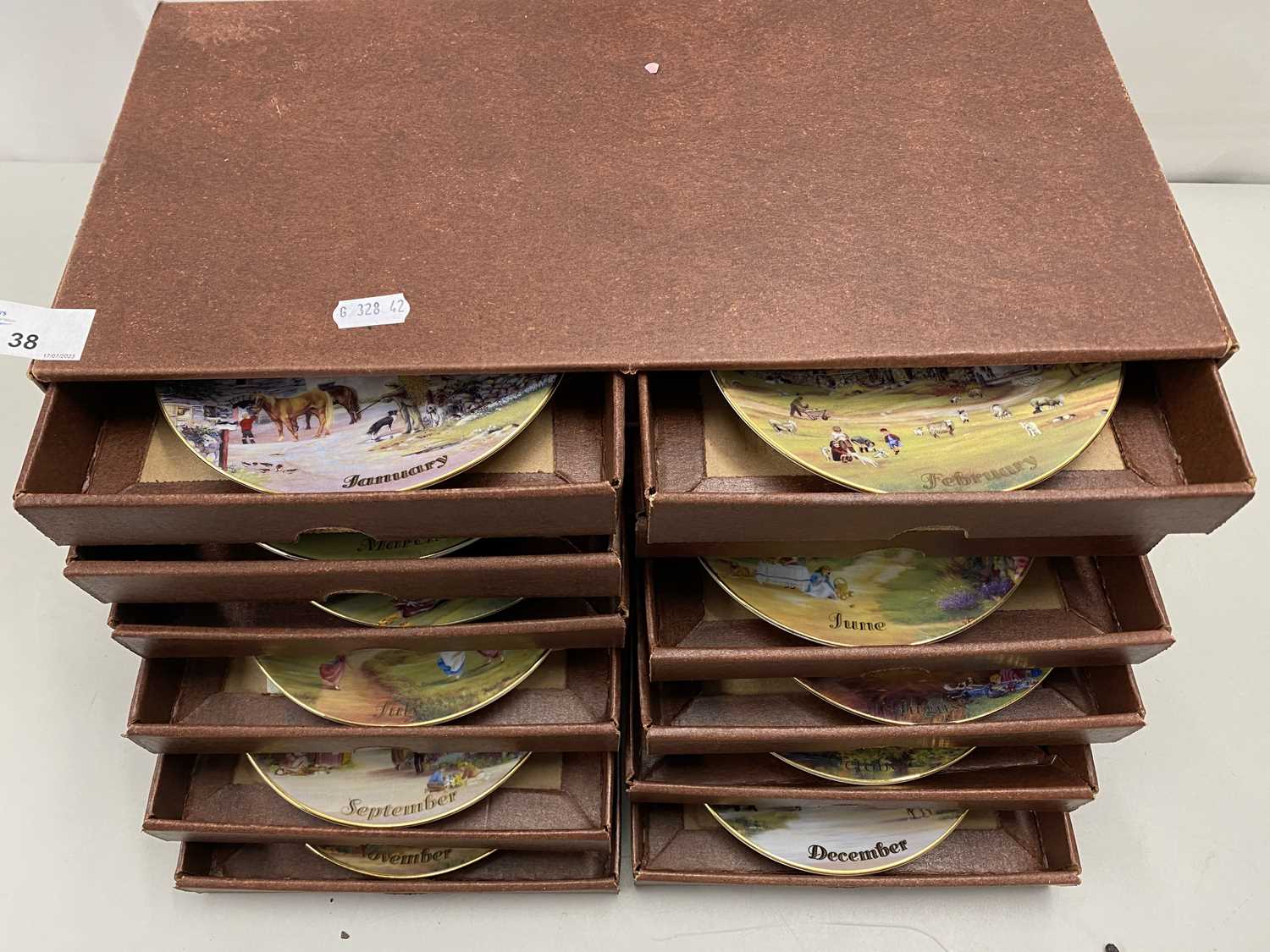 Collection of Davenport For All Time collectors plates