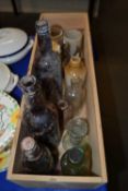 Quantity of vintage bottles and stone ware jars