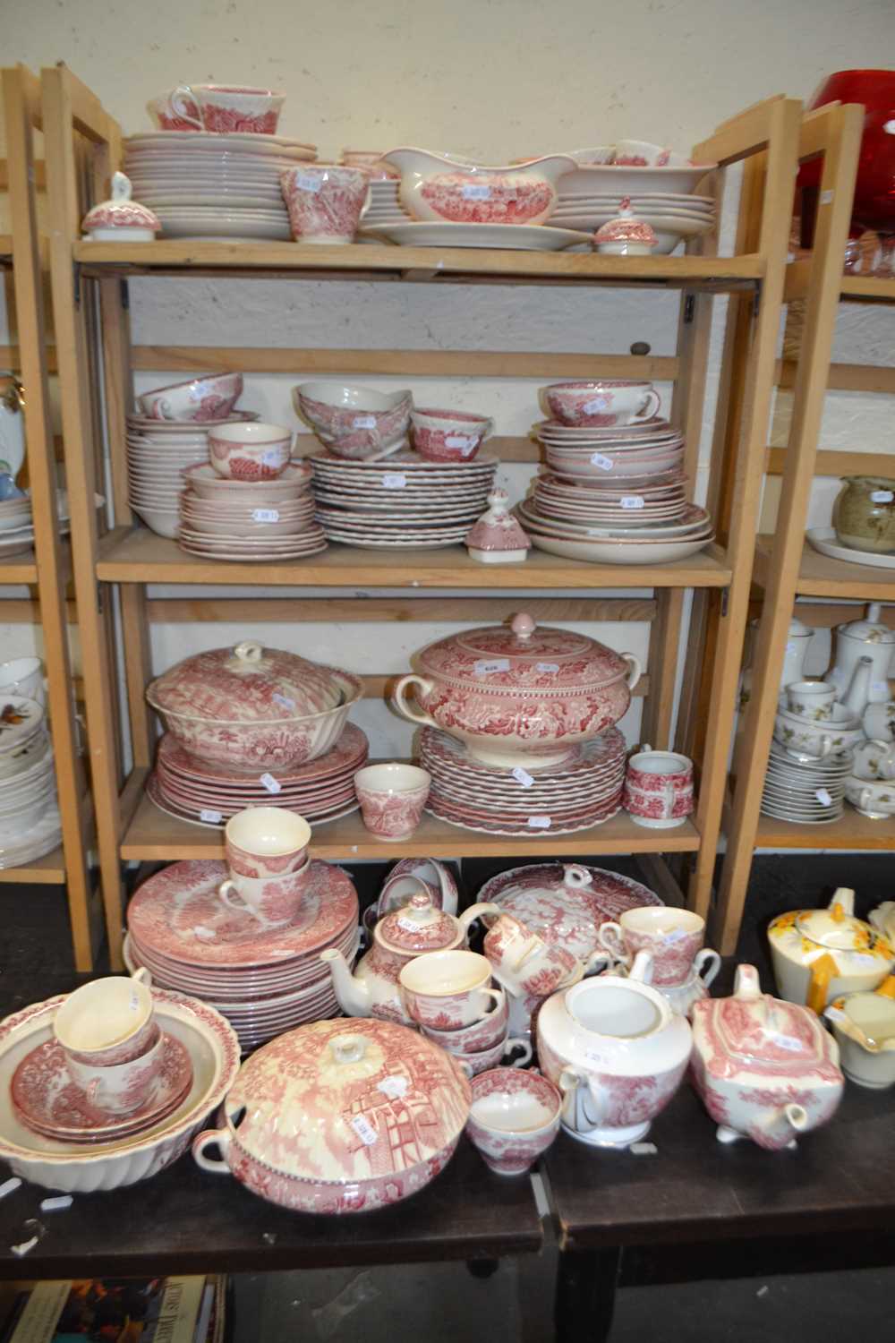 Large quantity of Castles stone ware table wares and others similar