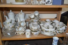 A quantity of Royal Doulton Larchmont dinner and tea wares