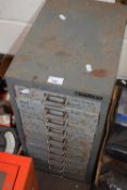 Metal filing cabinet