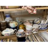 Mixed Lot: Ceramics to include mugs, teapots and other items