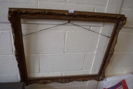 Large gilt frame